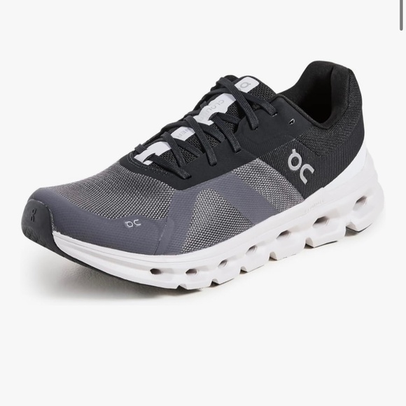 New in box Men’s On Cloudrunner Sneakers Eclipse/Frost Color Size 12 US - Picture 1 of 8